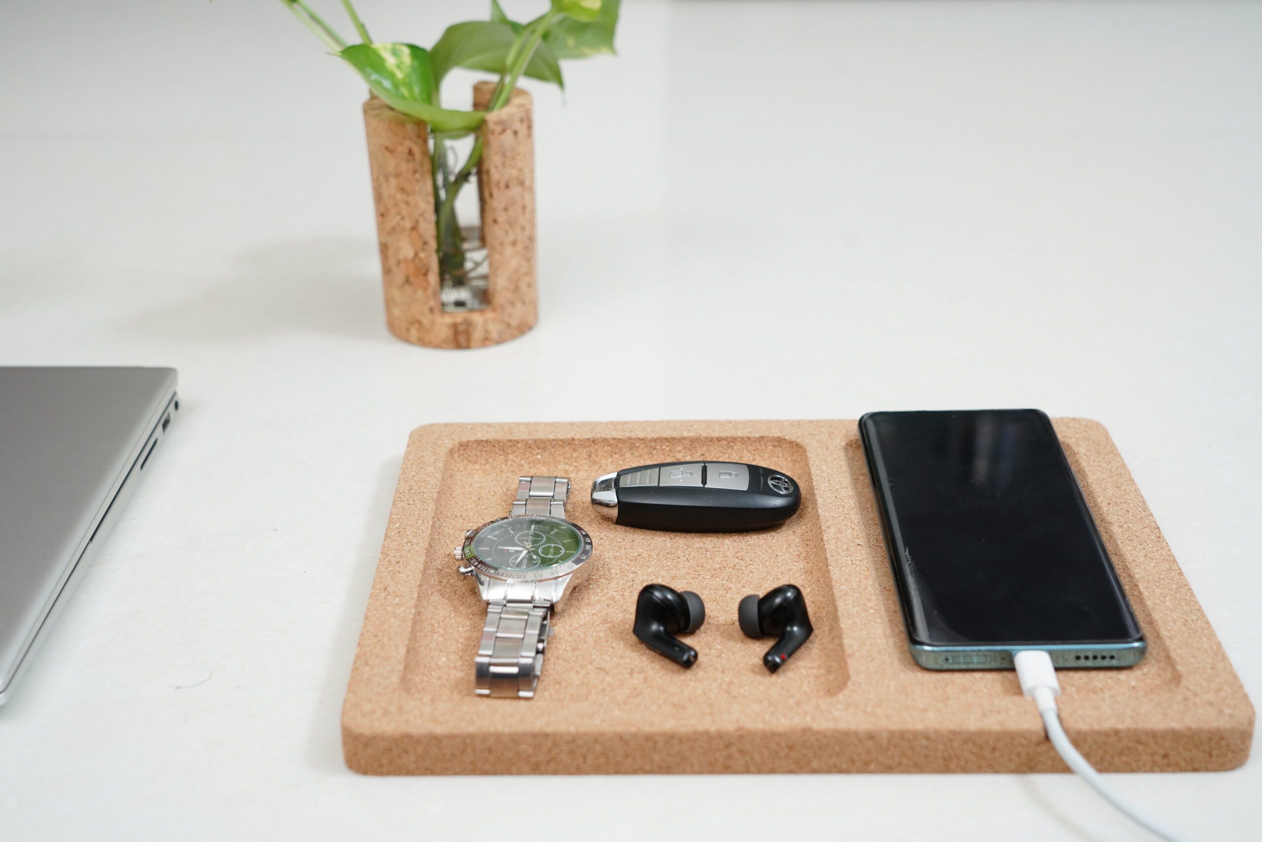 Natural Harmony: Elevating Your Workspace with Cork Desktop Accessories