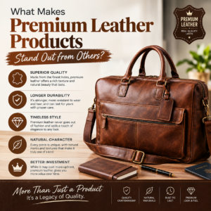 What Makes Premium Leather Products Stand Out from Others?